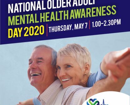 national older adult mental health awareness event design