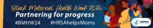 black maternal health week 2024 banner